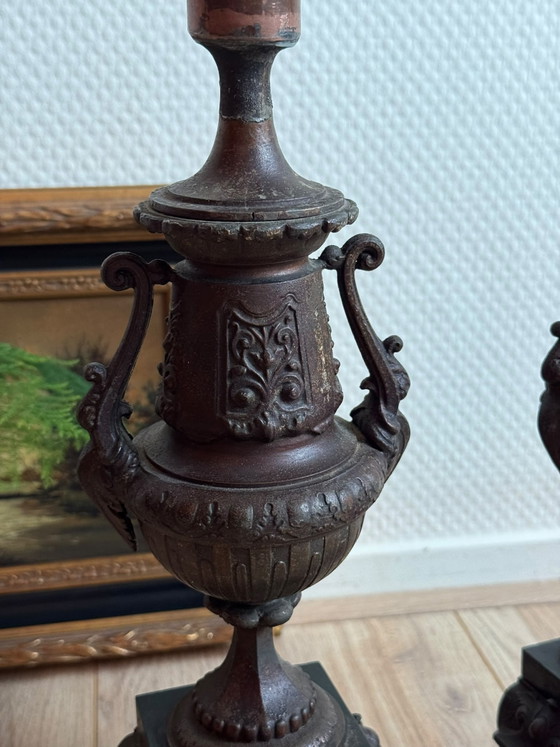 Image 1 of Set antiker barocker Kerzenleuchter