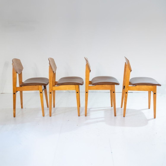 Image 1 of 1x Mid- Century Modern Dining Chairs in Scandinavian Style