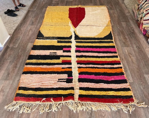 Handgemaakt Marokkaans tapijt 250cm x 150cm