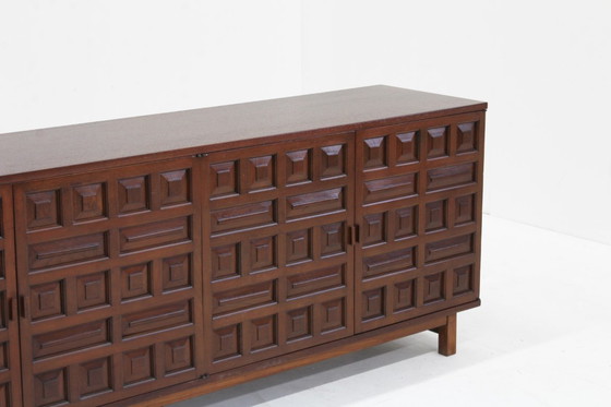 Image 1 of Vintage brutalist dressoir  Spanje jaren 70