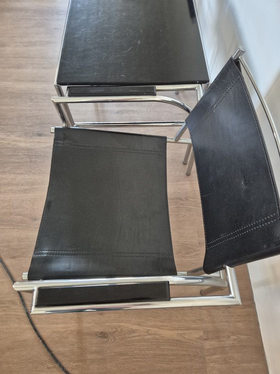 Image 1 of Fauteuil Gerard Vollenbrock en deux parties et table d'appoint, années 1980