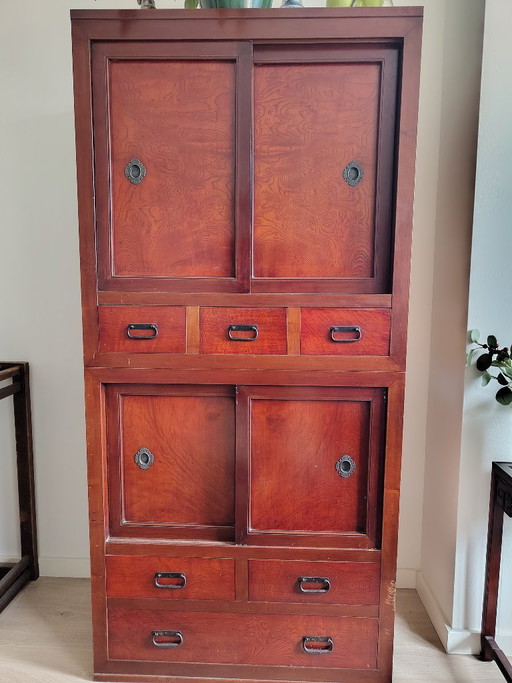 Japanese buffet cabinet