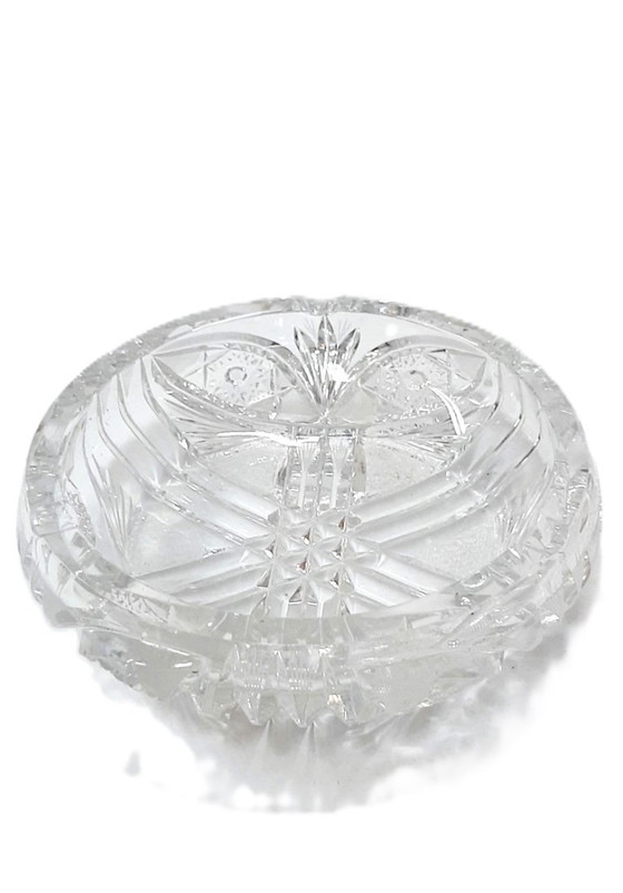 Image 1 of Bellissimo posacenere di cristallo per sigarette da 15 cm