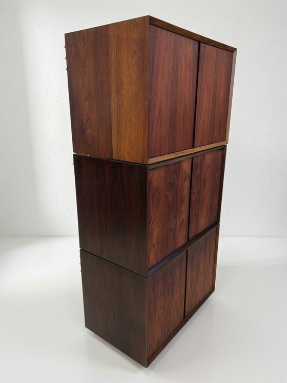 Poul Cadovius Floating Wall Mounted Rosewood Sideboard By Cado, 1960s. (photo 12 of 14)