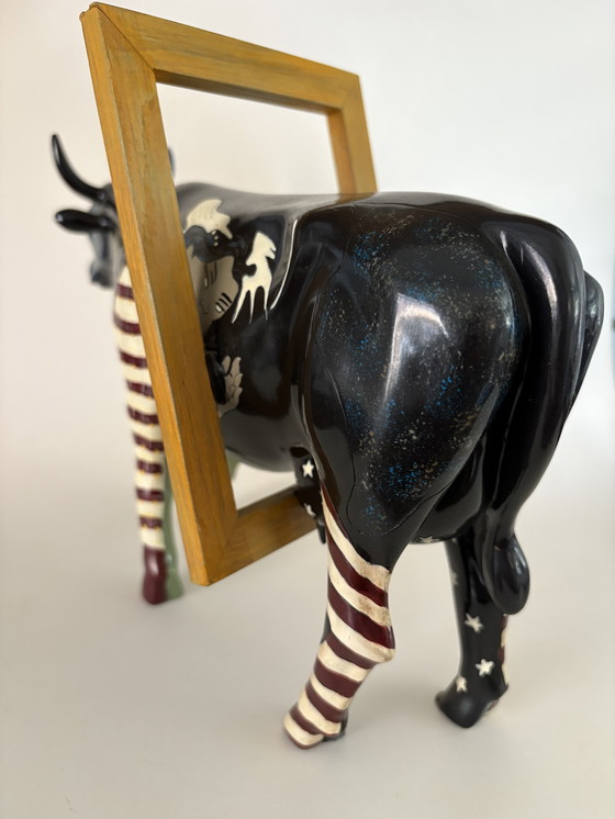 Image 1 of Mooseum Lover, di Jody Silver Schwarz, Cow parade 2004.