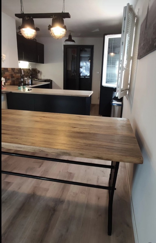 Handmade Industrial Dining Table