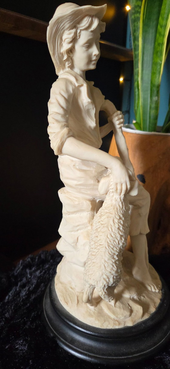 set of 3 statues of Regorani Mario – Mario Regorani, Sculpture, Porcelain (photo 9 of 15)
