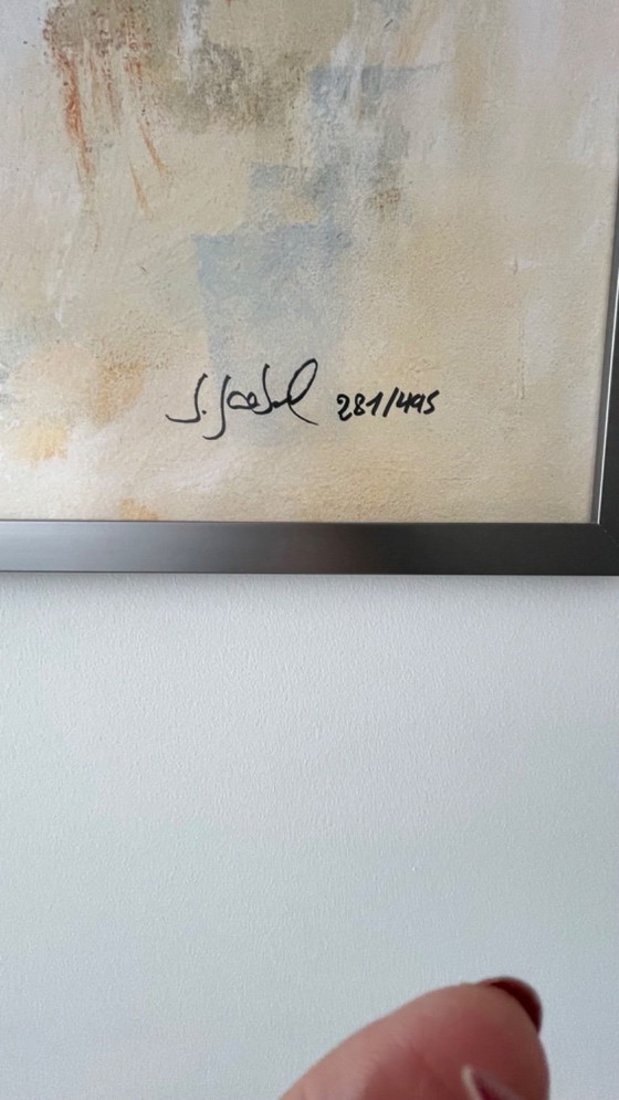 Image 1 of Beautiful lithograph by Sylvia Goebels