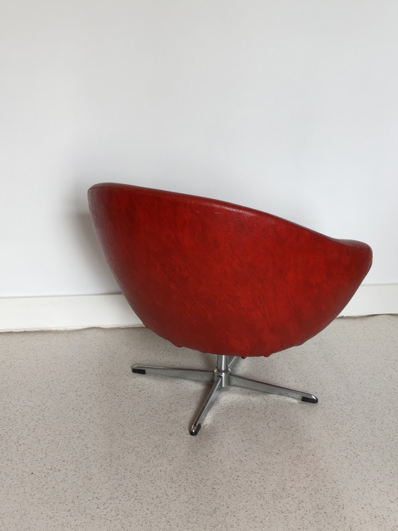 Image 1 of Space Age Rondo swivel chair Fokke Jansson