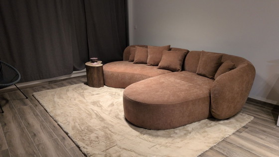 Hoekzetel astuce, Hoekbanken, Textiel, Roze (foto 2 van 10)
