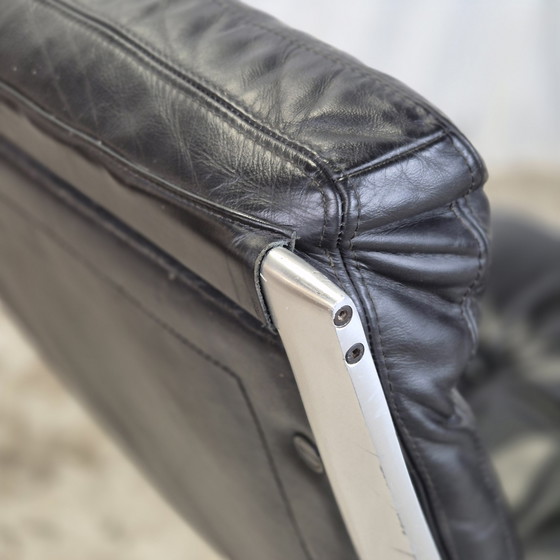 Image 1 of Jørgen Kastholm & Preben Fabricius FK85 chaise longue vintage