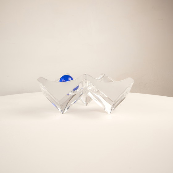 Skulpturaler Roc Vide-poche von Daum France, 1980 – Tischdekoration, Crystal (photo 21 of 26)