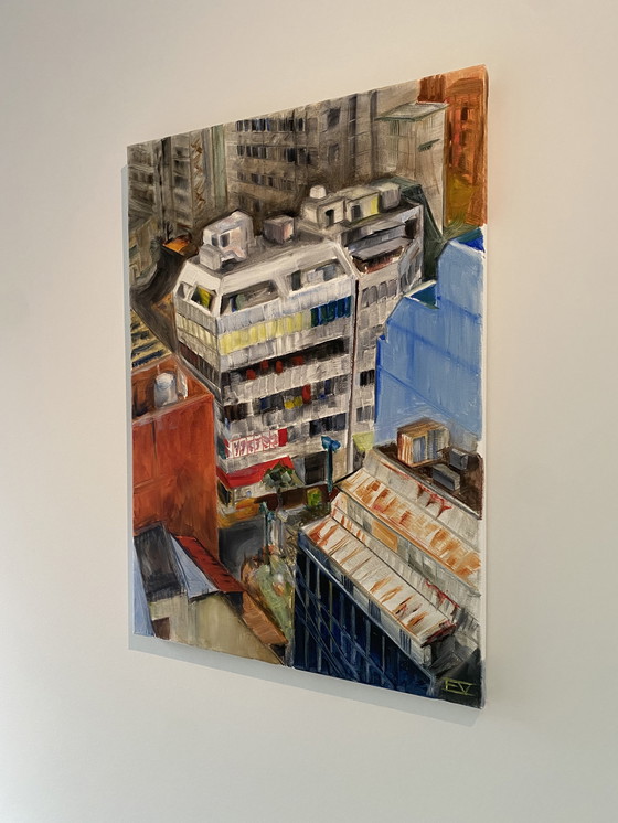 Image 1 of Shinjuku, Tokio - Öl auf Leinwand