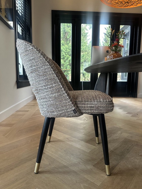 Image 1 of Juego de 10 sillas de comedor Eichholtz Cliff Mademoiselle