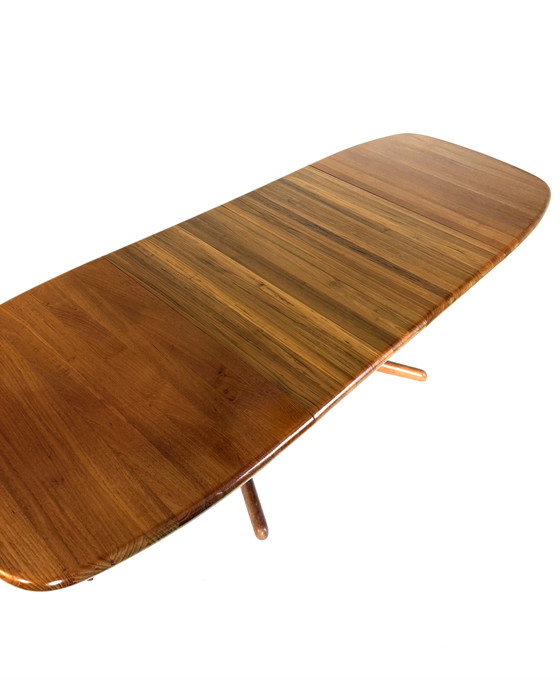 Image 1 of Vintage XXL extendable Danish dining table, Dyrlund '70