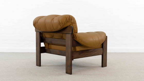 Image 1 of Braziliaanse stijl lederen zitgroep