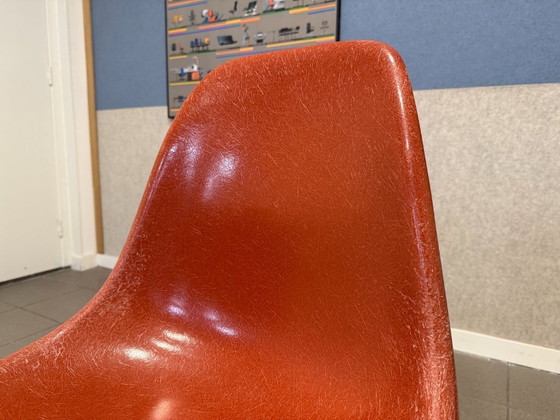 Image 1 of Herman Miller | Charles & Ray Eames | DSX | Terracotta Fiberglass – Chrome steel base | 6x