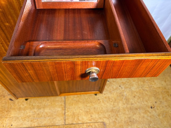 Image 1 of Mid Century Retro Teak Gentleman’s / Bachelor Wardrobe by Austinsuite (Circa 1960  A stunning mid century modern gentleman’s (or