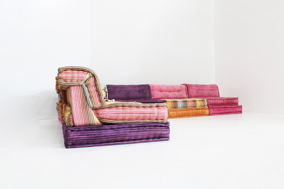 Image 1 of Roche Bobois Mah Jong Modular Sofa Missoni Stoff Hans Hopfer, Satz von 18