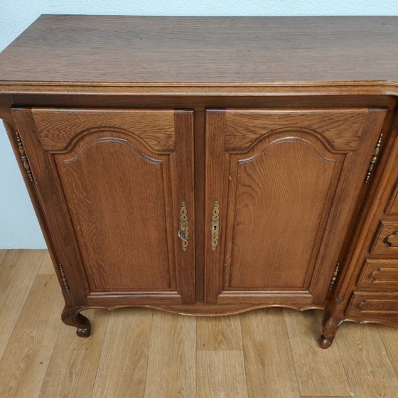 Image 1 of Vintage Louis XV dressoir, wandkast, buffetkast
