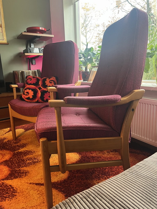 2 x fauteuils design Farstrup Deens 