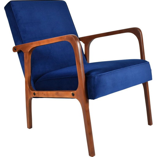 Sillón polaco vintage 04-b de Bydgoszcz, años 70
