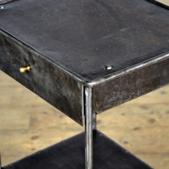 Image 1 of Iron Nightstand, 1910s
