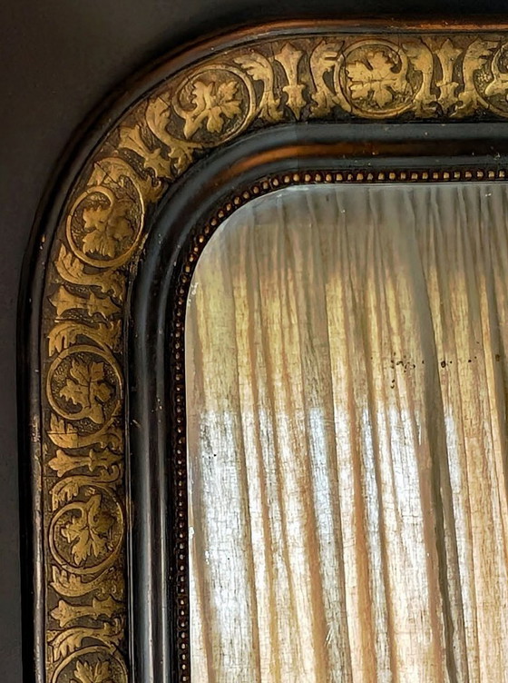 Image 1 of Antique Miroir au mercure Napoléon III ( 1850-1870 )