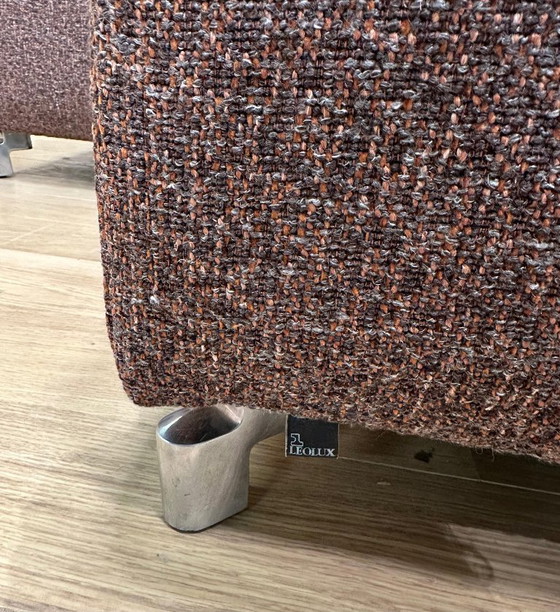 Image 1 of NOUVEAU Canapé d'angle Leolux Faya Lobi Ploegwol + pouf
