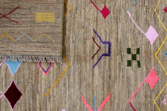 Image 1 of Hand-knotted Gabbeh Basi 198 x 150
