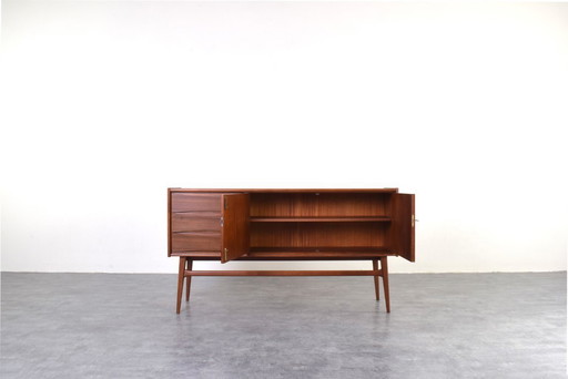 Mid-Century Polish Walnut Sideboard, 1960s.