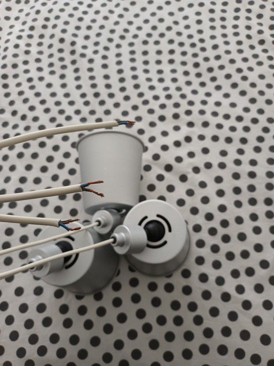 Ikea hanglampen, set van drie, zilver, Aluminium, Modern (foto 5 van 5)