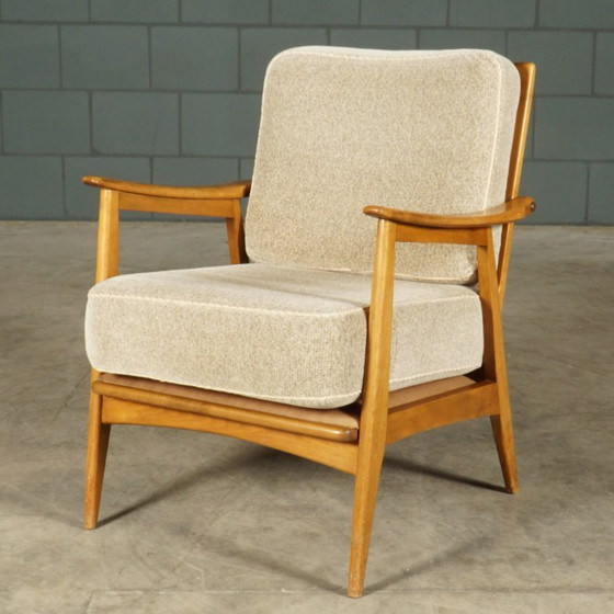 Image 1 of Satz dänischer Loungesessel – Walnuss – 1960er