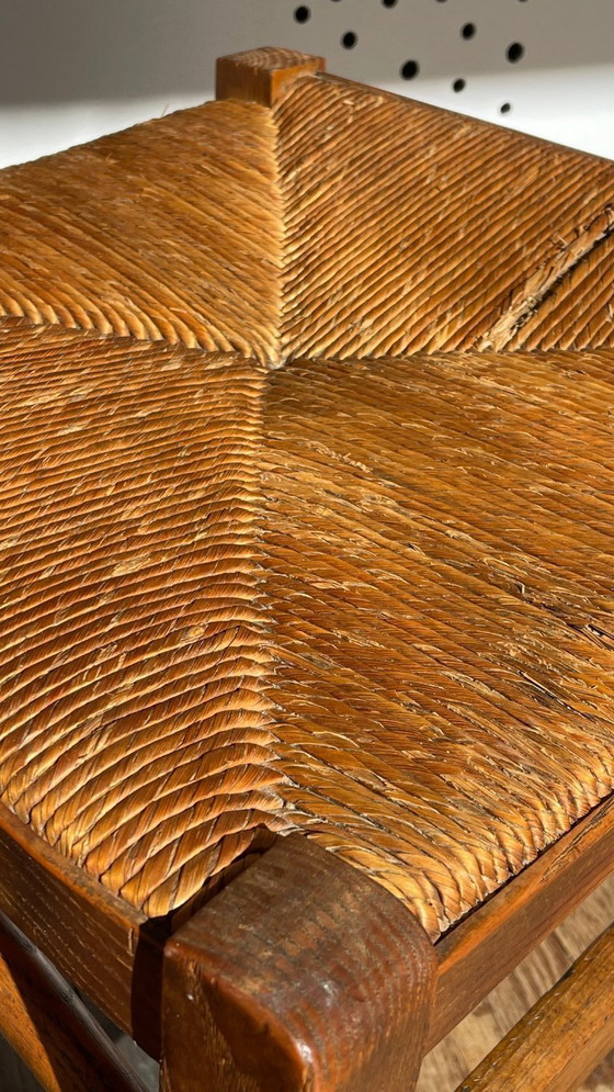 Image 1 of TABOURET Paille Ancien Esprit CAMPAGNE