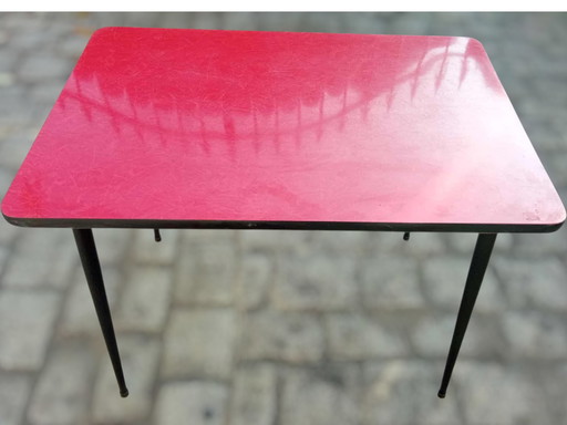 Table enfant formica années 60