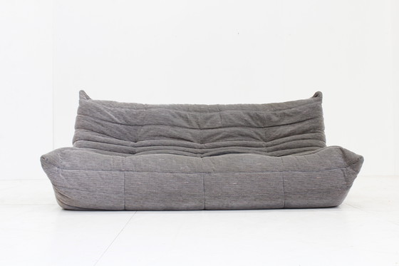 Image 1 of Vintage Togo Ligne Roset 3 zits sofa Michel Ducaroy