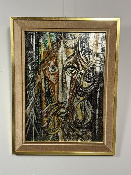 Guardian of the Inner Realm – Unknown Artist, Belgian School, 1960s–1970s