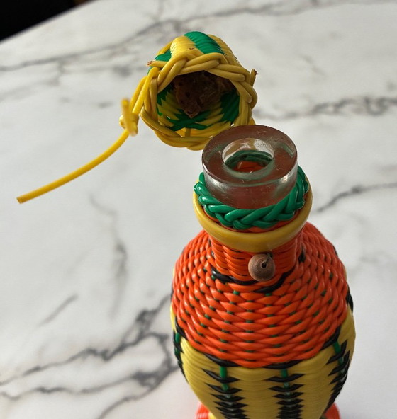 Bottiglia decorativa Scoubidou vintage – Oggetti decorativi, Vetro, Plastica (photo 7 of 7)