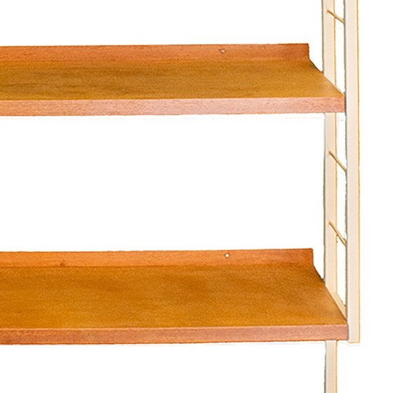 Image 1 of Scaffale da parete in teak di metà secolo, Spagna, anni '50