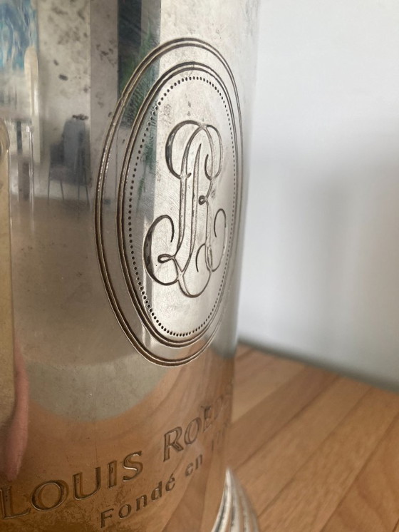 Image 1 of Heavily silver-plated Louis Roederer ice bucket / champagne cooler