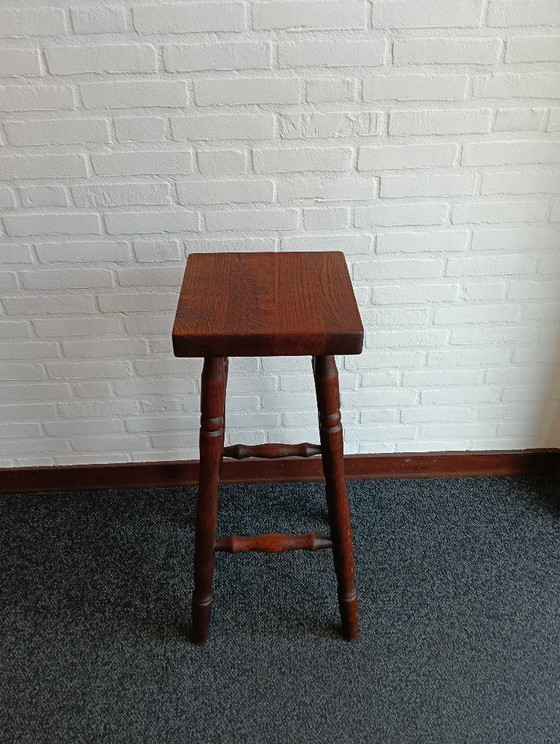 Image 1 of table à plantes vintage en bois