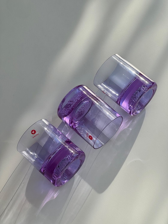 Image 1 of 6x Water/Whisky Glasses Cristalleria Vecris | Italy '70