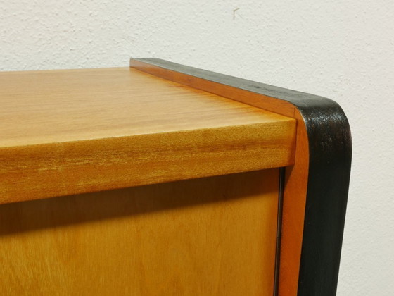 Image 1 of Vintage dressoir uit de jaren 60, 180 cm, Mid Century, laag dressoir, ladekast, Duitsland