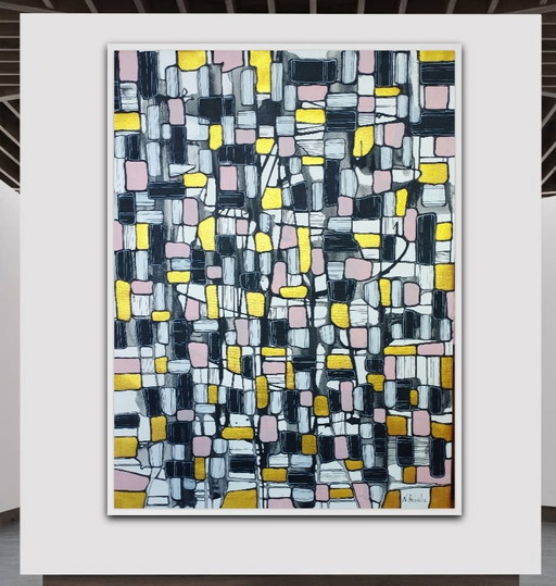 Natia Antadze Abstract Composition XXL