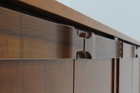 Image 1 of Vintage walnut sideboard by Franz Xaver Sproll, 1960s Switzerland