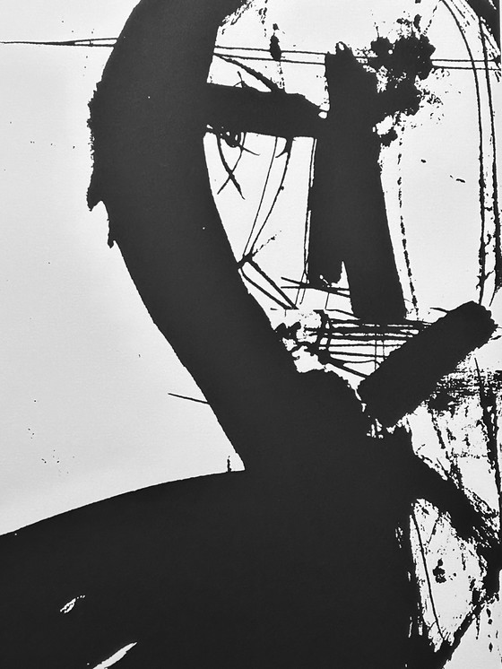 Image 1 of Silkscreen Micosch Holland - Mr. Zonder Hoed