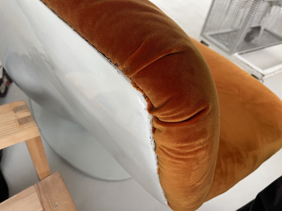 Image 1 of Space Age Sofa aus Kunststoff neu gepolstert