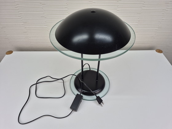Image 1 of Herda table/desk lamp. Vintage 1980s mushroom lamp.