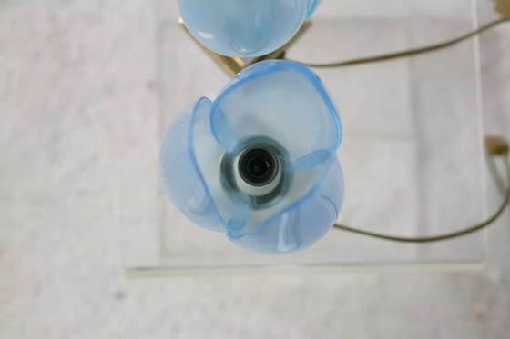 Image 1 of 2x Blue Lamps Published by Rougier