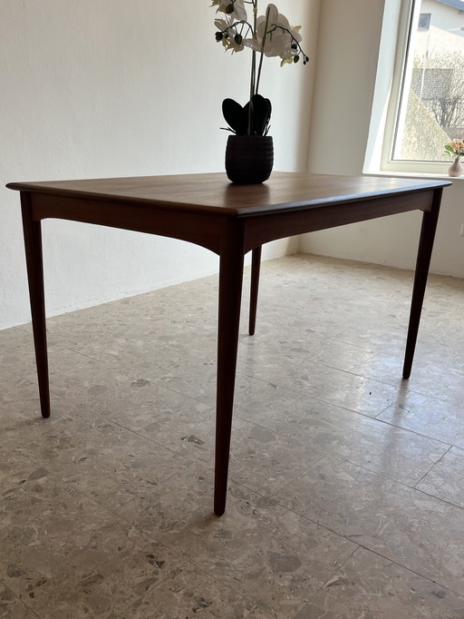 1x Original “Danish Modern 1960s” Dining Table Teak; 1x Original “Danish Modernism 1960s” Dining Table Teak